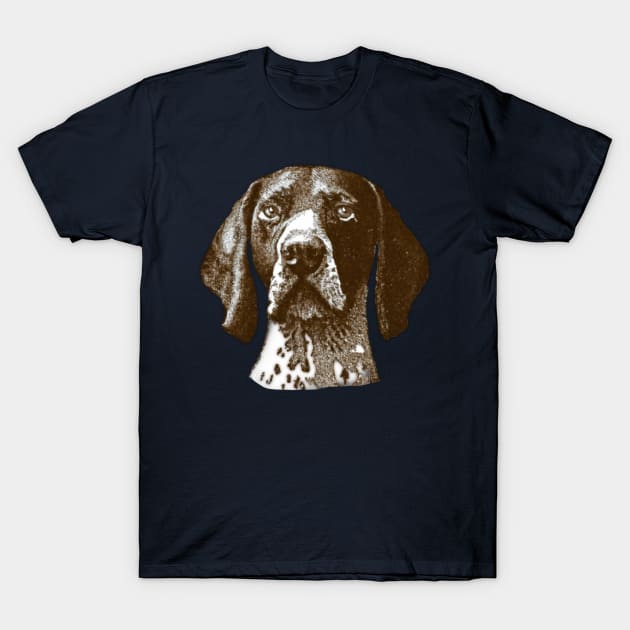 German Shorthaired Pointer T-Shirt by designedbyjamie